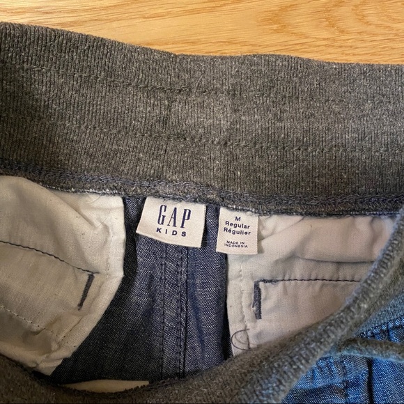 2/$20 Gap Chambray Sz 8 Cargo Shorts - Picture 5 of 7